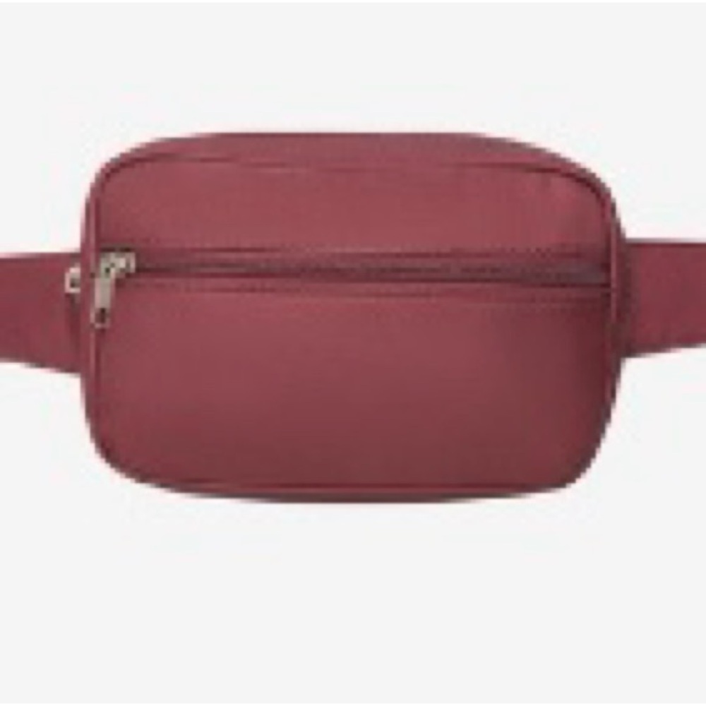 Summer & Rose Maroon Belt Bag